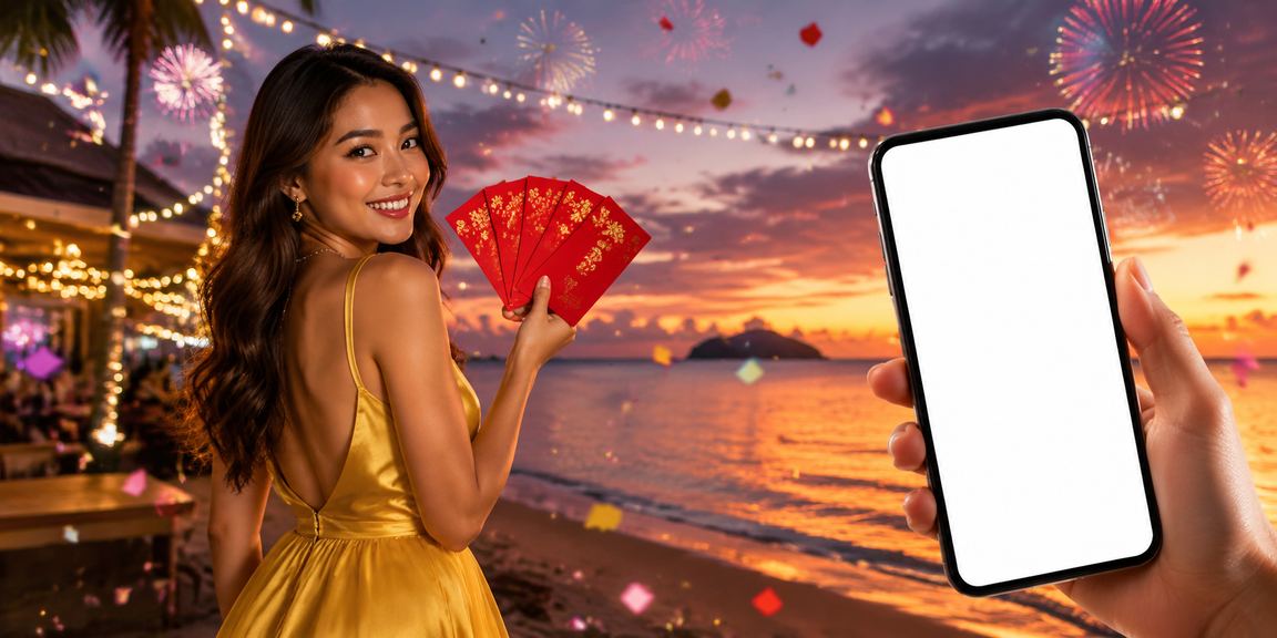 Tawaran bonus sampul merah hengongbet sempena Tahun Baru Cina untuk pemain permainan meja di Kota Kinabalu