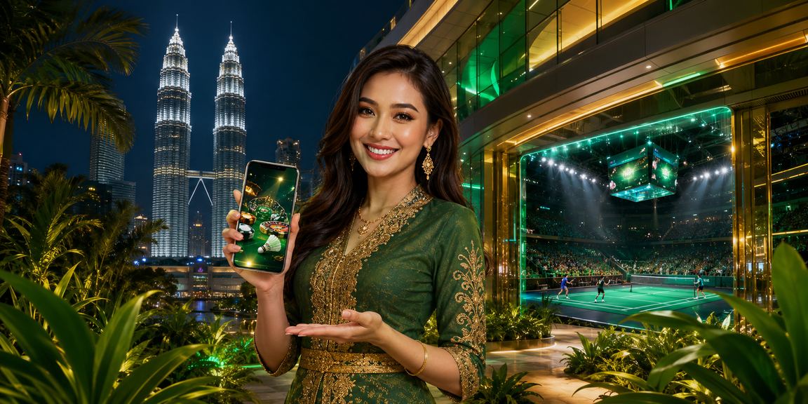Pengguna mengakses tawaran kasino dalam talian melalui aplikasi di Kuala Lumpur